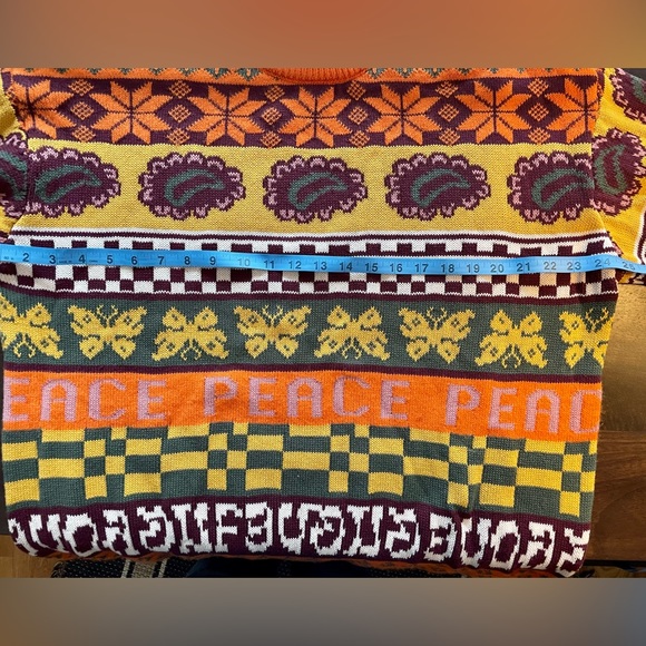 UO Trippy Fair Isle Graphic Sweater - Picture 5 of 6